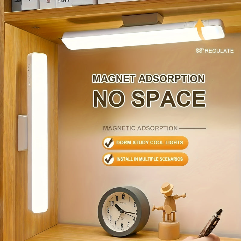 Luces LED, luces magnéticas, espejos de maquillaje, faros, lámparas nocturnas para cama, luces de lectura, luces de pared, lámpara de gabinete, 800mAh, sensor táctil, ideales para dormitorio, vestidor y baño