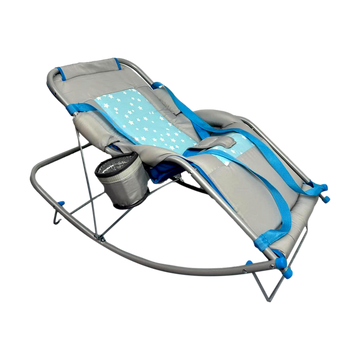 SILLA MECEDORA 1064 ABBA AZUL