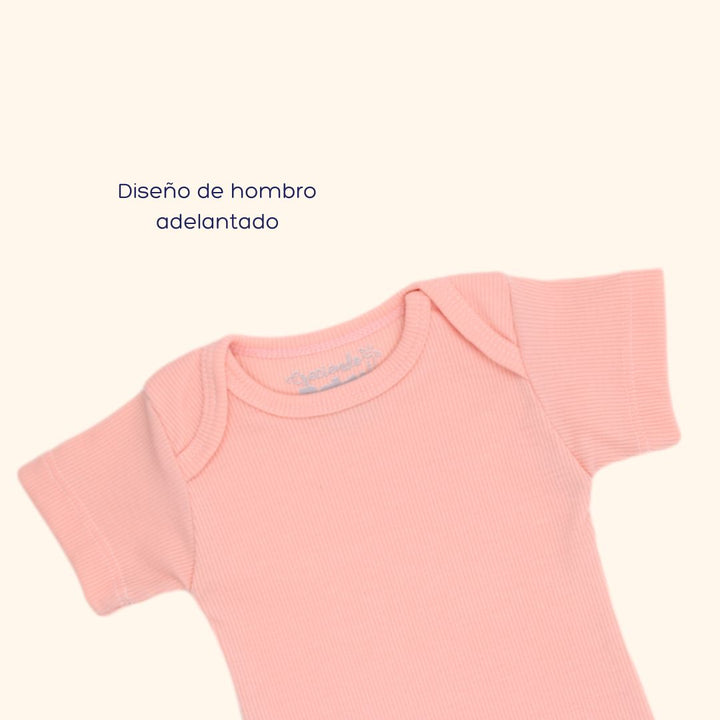 BODY RIB MANGA CORTA 1013 CRECIENDO BABY