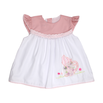 VESTIDO BEBE NIÑA 50077 FOR BABY