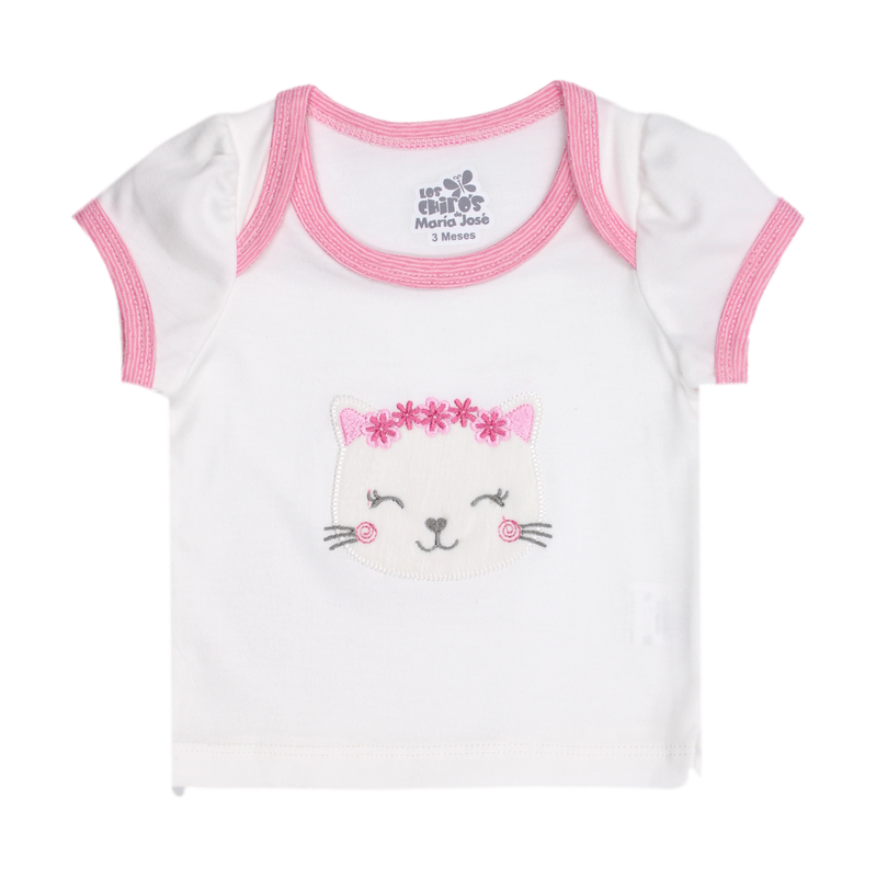 CONJUNTO 3PZS BEBE NIÑA 1779 LOS CHIROS DE MARIA JOSE