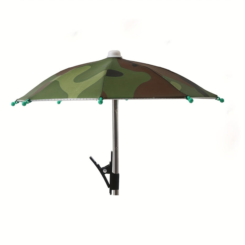 Soporte para Teléfono Exterior - Impermeable y Resistente a UV con Base de Abrazadera | Montura Ajustable de Acero Inoxidable para Camping/Senderismo/Vlogging
