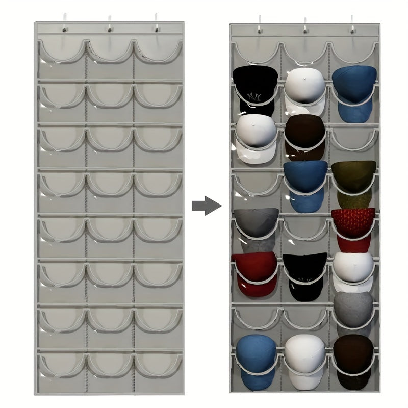 1pc Bolsa de Almacenamiento para Sombreros de Puerta Colgante, Bolsa de Almacenamiento para Sombreros, Bolsa de Almacenamiento para el Hogar, Bolsa de Almacenamiento para Calcetines, Bolsa de Almacenamiento para Sujetadores, Bolsa de Almacenamiento Recom