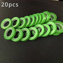 20 Rollos de Ataduras Resistentes para Plantas - Clips de Soporte con Diseño de Anillo Abierto, Sin Herramientas Necesarias para Enredaderas, Tomates y Ramas - Jardinería Vertical Ahorradora de Espacio (Paquete de 20), Construcción en Plástico Duradero,