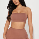 Ligero como una pluma microfibra calzoncillo boyshort - Moca