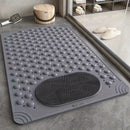 1 pieza de Alfombra Antideslizante para Baño, Tapete de Succión para Inodoro y Ducha en Casa, Almohadilla Masajeadora para Pies