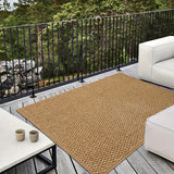 1pc Alfombra Extra Grande para Exteriores - Resistente y Duradera de Mezcla TPR y Polipropileno, Lavado a Mano Únicamente, Antideslizante, Ideal para Camping, Patio, Terraza, Playa y RV, Decoración Acogedora para Exteriores