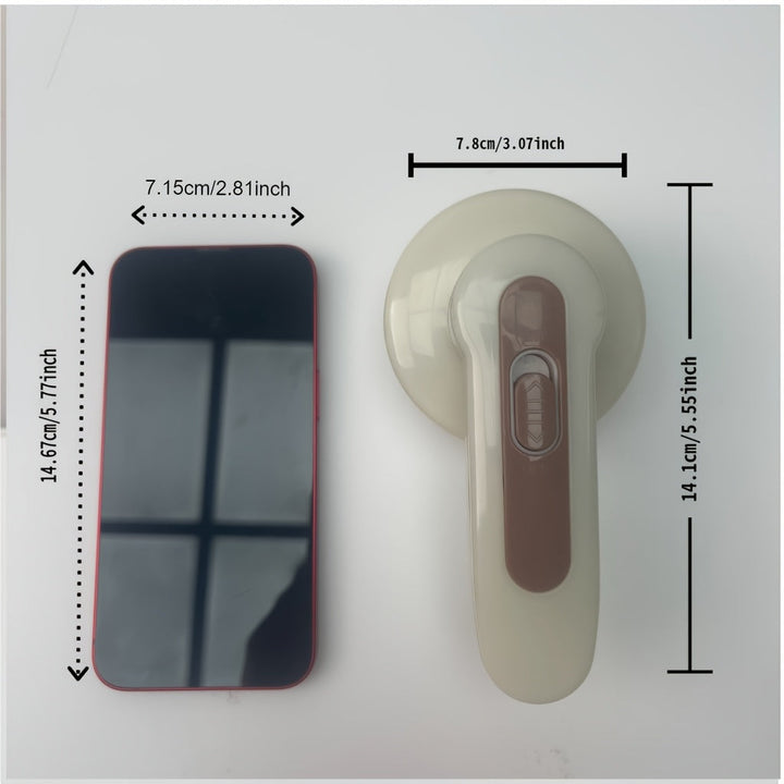 Afelpillador Eléctrico para Ropa, Eliminador de Pelusas con 1 Cuchilla de Repuesto, Despeluzcador de Suéteres y Prendas Tejidas, Ideal para Abrigos, Bufandas, Guantes, Muebles, Cortinas y Bolas de Pelusa
