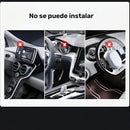 1pc Soporte de teléfono para automóvil universal rotativo - Material ABS impermeable, instalación fácil, forma ovalada, compatible con varios tipos de vehículos