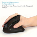 [Ratón Vertical Inalámbrico 2.4GHz] Ratón Vertical Inalámbrico de 2.4GHz - Ratón Óptico de Quinta Generación para Mano Derecha con 6 Botones para Laptop PC Computadora Escritorio