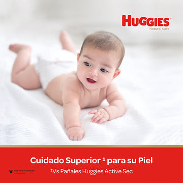 PAÑALES HUGGIES NATURAL CARE ETAPA 4 X25 UND