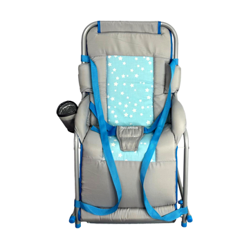 SILLA MECEDORA 1064 ABBA AZUL