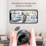 Cámara Espía HD Seguridad Base Rotatoria Wifi Bluetooth A9