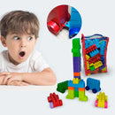 Bloques Construcción 72 Piezas Juguete Infantil W-281-8