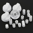 Juego de Repuesto para Perillas de Estufa de Gas, 4 piezas con Diámetro Interior de 6mm/8mm