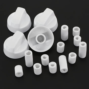 Juego de Repuesto para Perillas de Estufa de Gas, 4 piezas con Diámetro Interior de 6mm/8mm