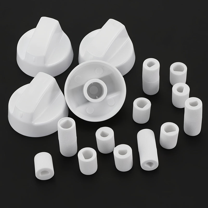 Juego de Repuesto para Perillas de Estufa de Gas, 4 piezas con Diámetro Interior de 6mm/8mm