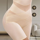 Pantalón moldeador de talle alto para mujer, con efecto levantacolas y reductor, incluye short de seguridad para evitar transparencias y es ideal para uso posparto
