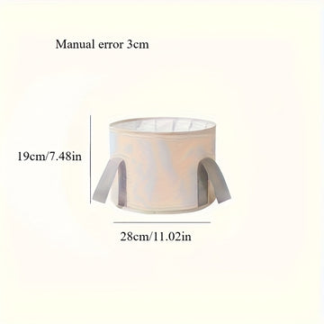 1pc Bañera Plegable Multifuncional Portátil para Pie, Aislada y Sin Olor, Ideal para Uso en el Hogar
