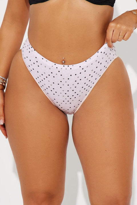 Tuya verdaderamente braga de corte alto - rosa