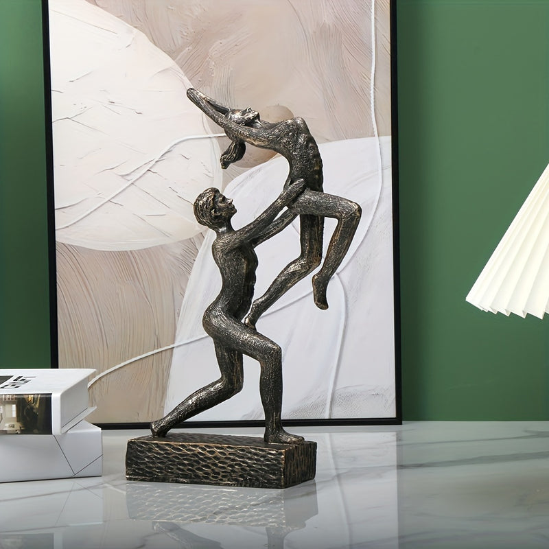 Figuras Artísticas De Personajes De Gimnasia, Figuras De Personajes Masculinos Y Femeninos, Obras De Arte Decorativas Modernas Para El Hogar, Decoración De Escritorio