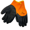 GUANTES TRABAJO NARANJA NEGRO