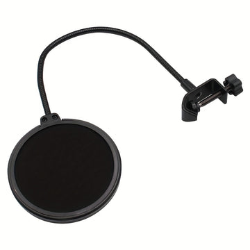 [Viento Doble Capa para Micrófono] Protector de Viento para Micrófono de Doble Capa - Conector XLR para Karaoke, Streaming y Grabación de Podcasts