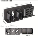Soporte de cepillo de dientes de aluminio montable en la pared, soporte de cepillo de dientes y pasta de dientes, soporte de afeitar para ducha, sin taza, uso sin electricidad, para baños, niños