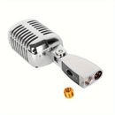 Microfono Vocal Dinámico Retro Clásico AMACEX GM-55 Estilo Vintage para Karaoke y Grabación de Canto