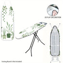 2D Plano, Cubierta de Tablero de Planchar 2D Plano - Lavable, Fácil de Instalar, Se Ajusta a la Mayoría de Tamaños Estándar, Patrón Floral y Hoja Vibrante, No Incluye Tablero de Planchar, Ideal para Decoración del Hogar, Cubierta de Tablero de Planchar,