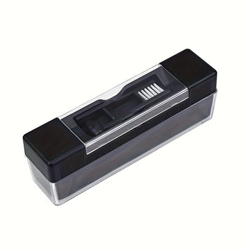 Kit Premium de Limpieza para Vinilos con Cepillo de Goma y Detallado: Mejora la Fidelidad del Sonido y Elimina el Polvo, Mantenimiento Esencial para Aficionados a los Tocadiscos y Colecciones