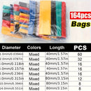 Tube termorretráctil; Tubo resistente al calor; Kit de embalaje termorretiro; Protector de cable para conexiones eléctricas; Funda aislante para hogar y exteriores, protección de cables