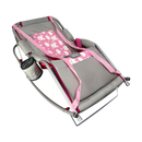 SILLA MECEDORA 1064 ABBA ROSADO