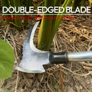Multiherramienta de Acero Aleado Doble Cara para Jardinería, Agricultura, Camping y Supervivencia al Aire Libre - Tijeras Manuales Resistentes con Hoja Metálica Duradera | Diseño Robusto, Ideal para Bricolaje (Mango No Incluido)