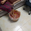 80 Bolsas de Plástico Resistentes para Baño de Pies - Transparente, Uso en Salón y Hogar - Cubiertas Desechables Higiénicas para Pedicura, Sin Necesidad de Electricidad - Accesorios para Spa, Hotel, Remojo de Pies, Diseño Transparente, Fácil Limpieza, Ma