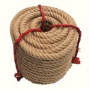 Cuerda de cáñamo amarillo natural de alta resistencia con diseño retorcido resistente, adecuada para manualidades, jardinería, hamacas, tira y afloja y decoración del hogar, esencial para la jardinería.