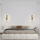 Luces de Baño LED con Diseño Geométrico Elegante y Moderno, Montaje en Pared Metálico con Herramientas de Instalación, Conexión Directa, 85V-265V, Ideal para Cocina, Comedor, Cafetería, Centro Comercial o Hotel, 3 Niveles de Brillo Ajustables