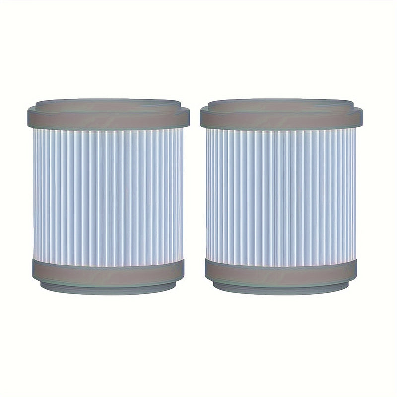 2pcs Elementos de Filtro de Purificador de Aire de Alta Eficiencia, Compatibles con EJ-JHQ01 - Construcción de Plástico Duradero, Diseño Estriado para una Filtración Mejorada, Ideal para Uso en Hogar y Oficina, Purificadores de Aire para el Hogar