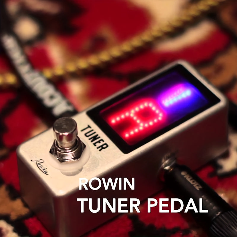 Guitarra eléctrica, bajo eléctrico, pedal de afinación, afinación silenciosa