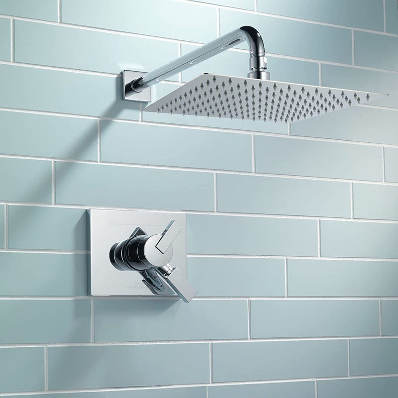 Juego de Ducha de Acero Inoxidable 8 Piezas, Cabezal Giratorio Grande con Cobertura Total del Agua, Diseño Ultra Fino, Accesorios para Baño