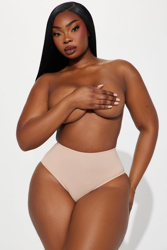 Panty de cadera de microfibra de altura media Nova - Mocha