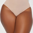 Panty de cadera de microfibra de altura media Nova - Mocha