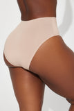 Panty de cadera de microfibra de altura media Nova - Mocha