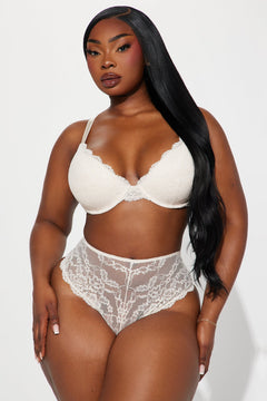 Nova Lace Cheeky Panty - Marfil
