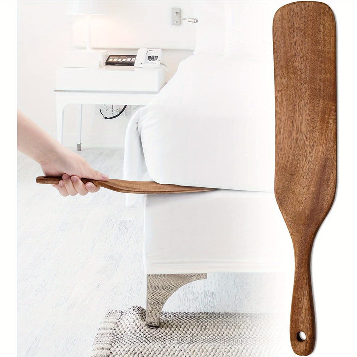 Elevador de colchón PMMU, para sábanas de cama, faldón de cama, herramienta de cama simple para hacer la cama más fácil, protege contra la espalda y los brazos, reduce el estrés por sobrecarga, tablero de almacenamiento de colchón para uso individual.