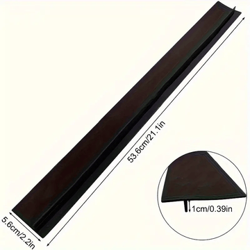 Juego de 2/4 Cubiertas para Espacios del Estufa de Silicona, Relleno para Encimeras de Cocina, Duradero, Fácil de Limpiar, Impermeable y Antigrasa, Ajuste Personalizable para Huecos de Hornos y Cocinas