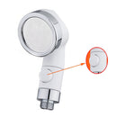 Rociador de Ducha Montado en Pared - Función Dual con Chorro Ajustable, Nebulización Fina para Salones de Peluquería y Hogar, Plástico Duradero e Acero Inoxidable, Blanco, Soporte para Rociador, Equipo para Barberías, Accesorio Moderno para Baño, Materia