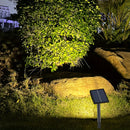 1 unidad de Luces Solares para Césped Villa Jardín Focos de Paisaje Exterior 9LEDs Luces Solares para Árboles de Patio