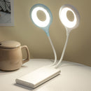 1 Unidad, Lámpara De Escritorio Led Usb, Luz Portátil, Para Lectura, Luces De Libros Para Ordenador, Pc, Portátil, Anillo, Para El Cuidado De Los Ojos, Ideal Para El Estudio
