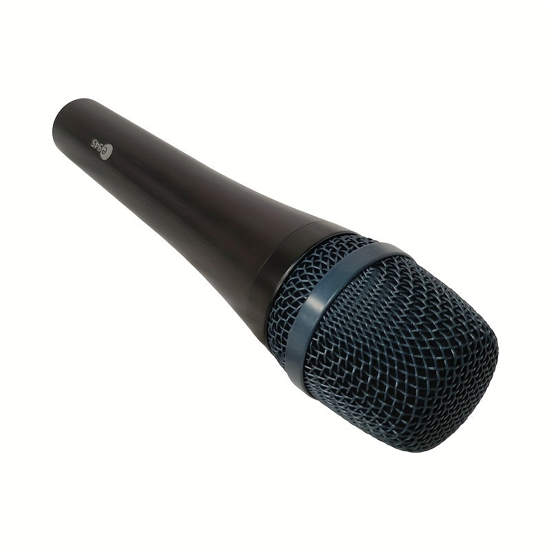 Micrófono de condensador profesional dinámico E945 con patrón polar supercardioides, bajo ruido, anti-grito, cable de 6,35 mm para altavoces/amplificadores/tableros, etc., utilizado para grabación, canto, enseñanza, transmisión en vivo, presentación, etc